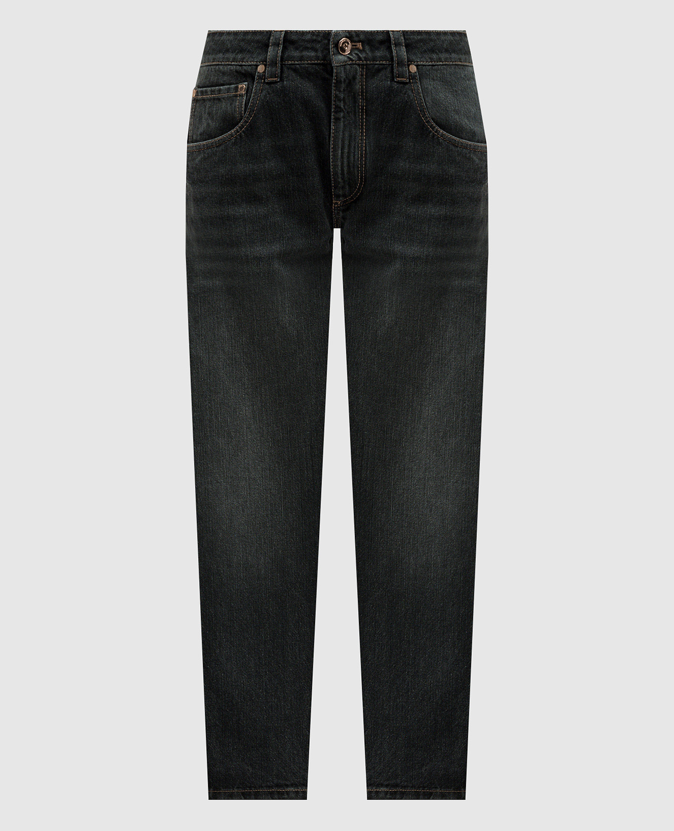 

Gray jeans with a distressed effect Brunello Cucinelli, Grey
