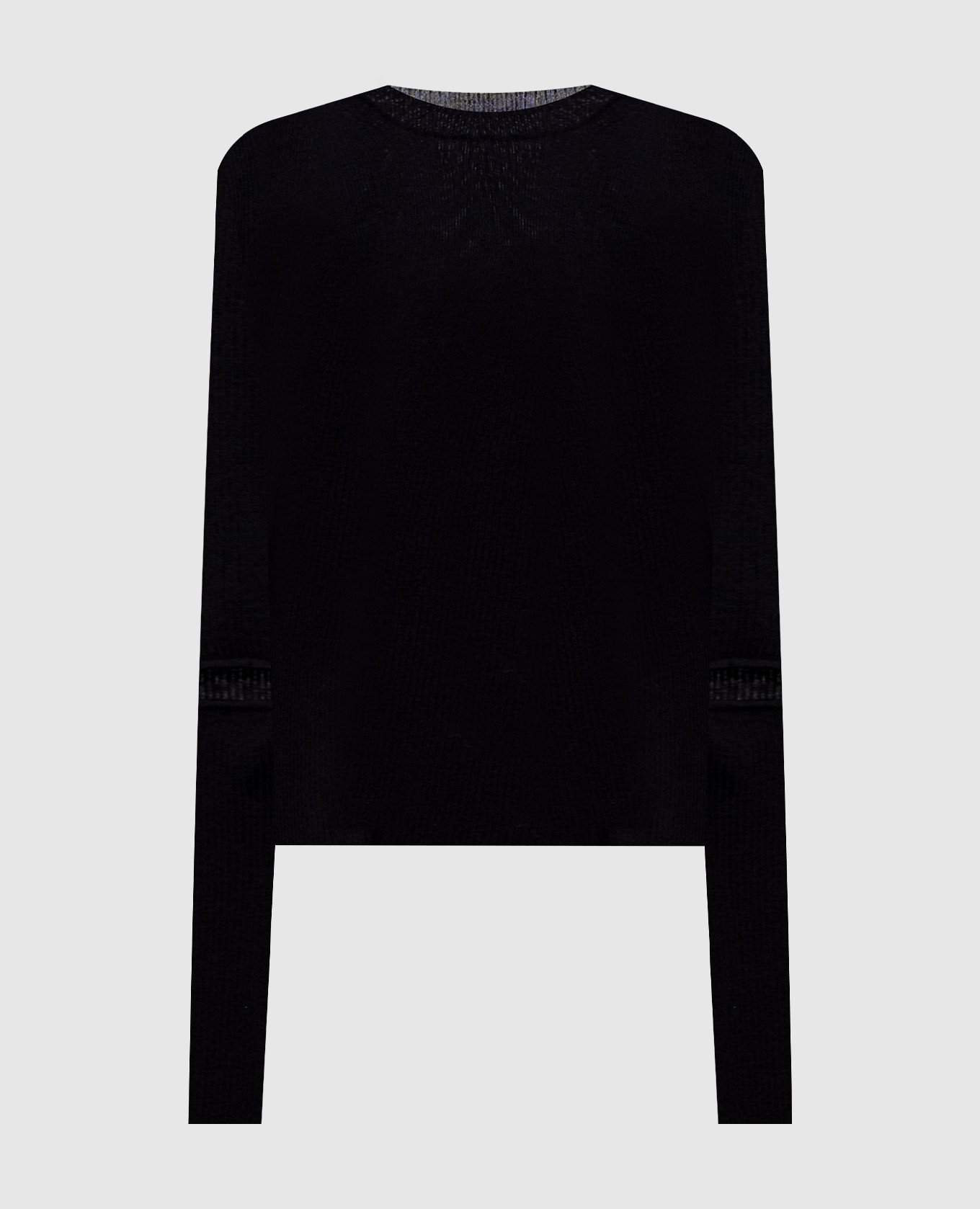 

Lyell black wool long sleeve jumper Ann Demeulemeester