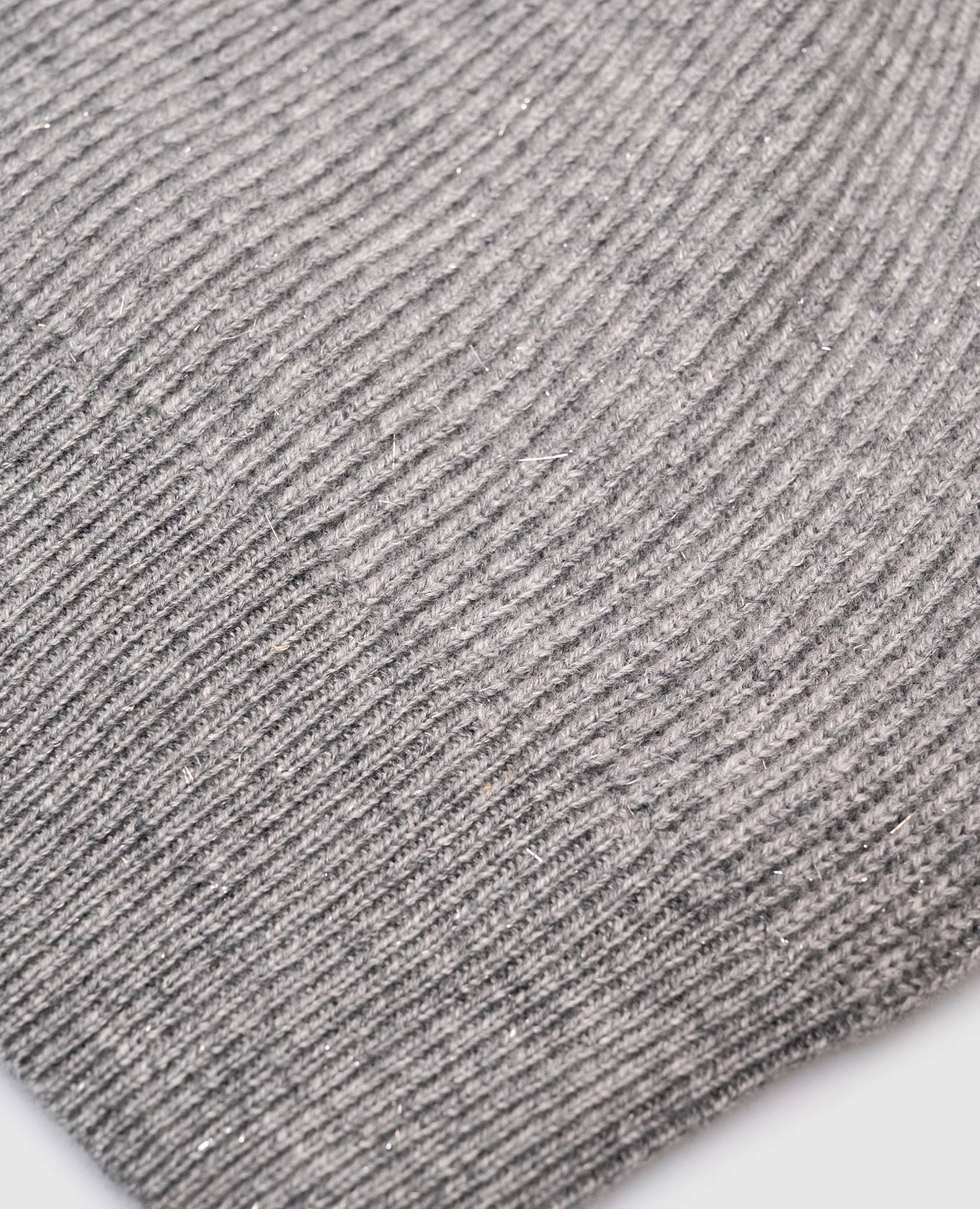 

Gray wool and silk hat with lurex Peserico, Grey