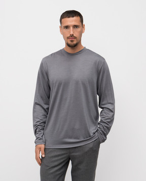 Sease Gray wool longsleeve LR040TJ014