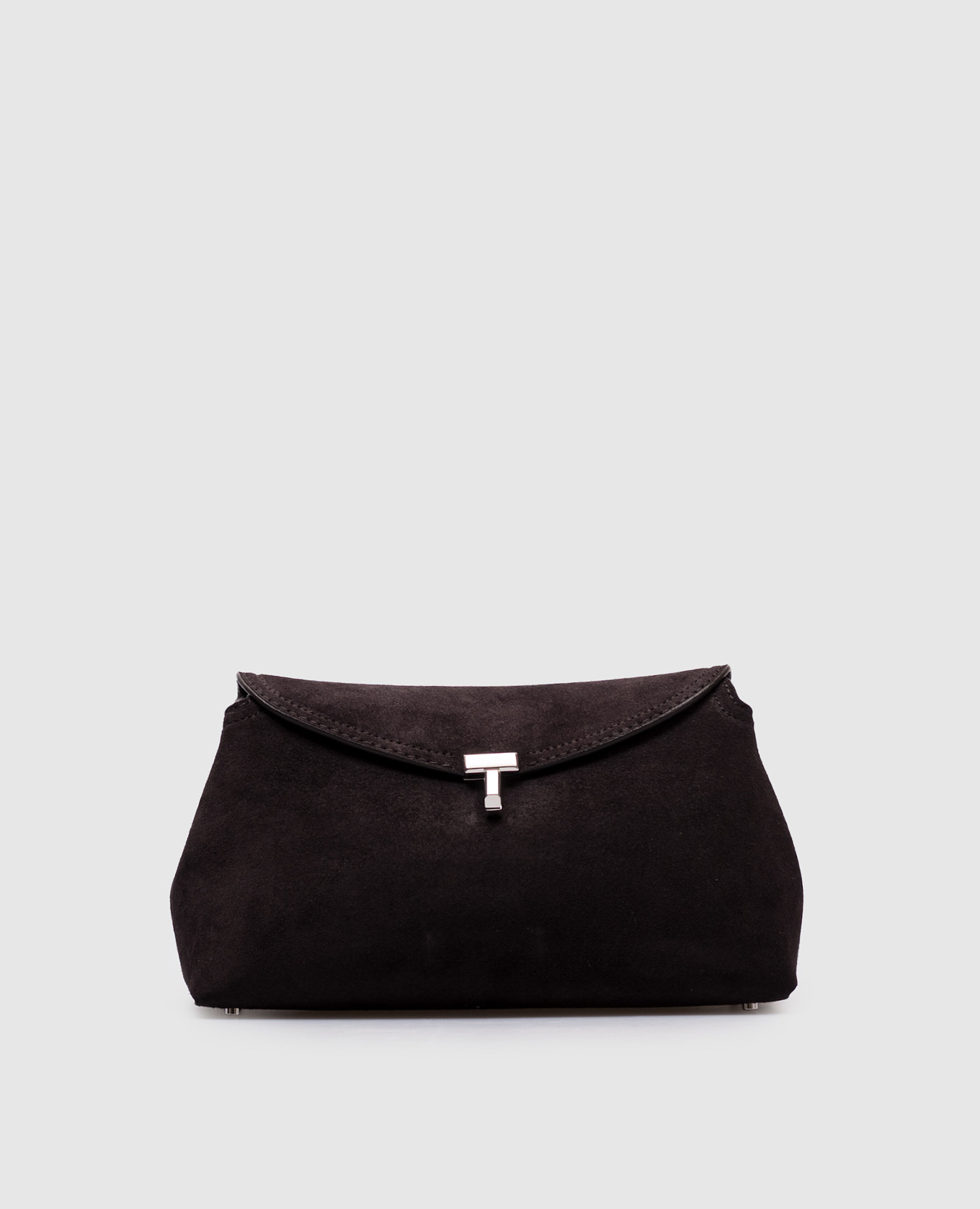 

Brown suede T-Lock bag Toteme