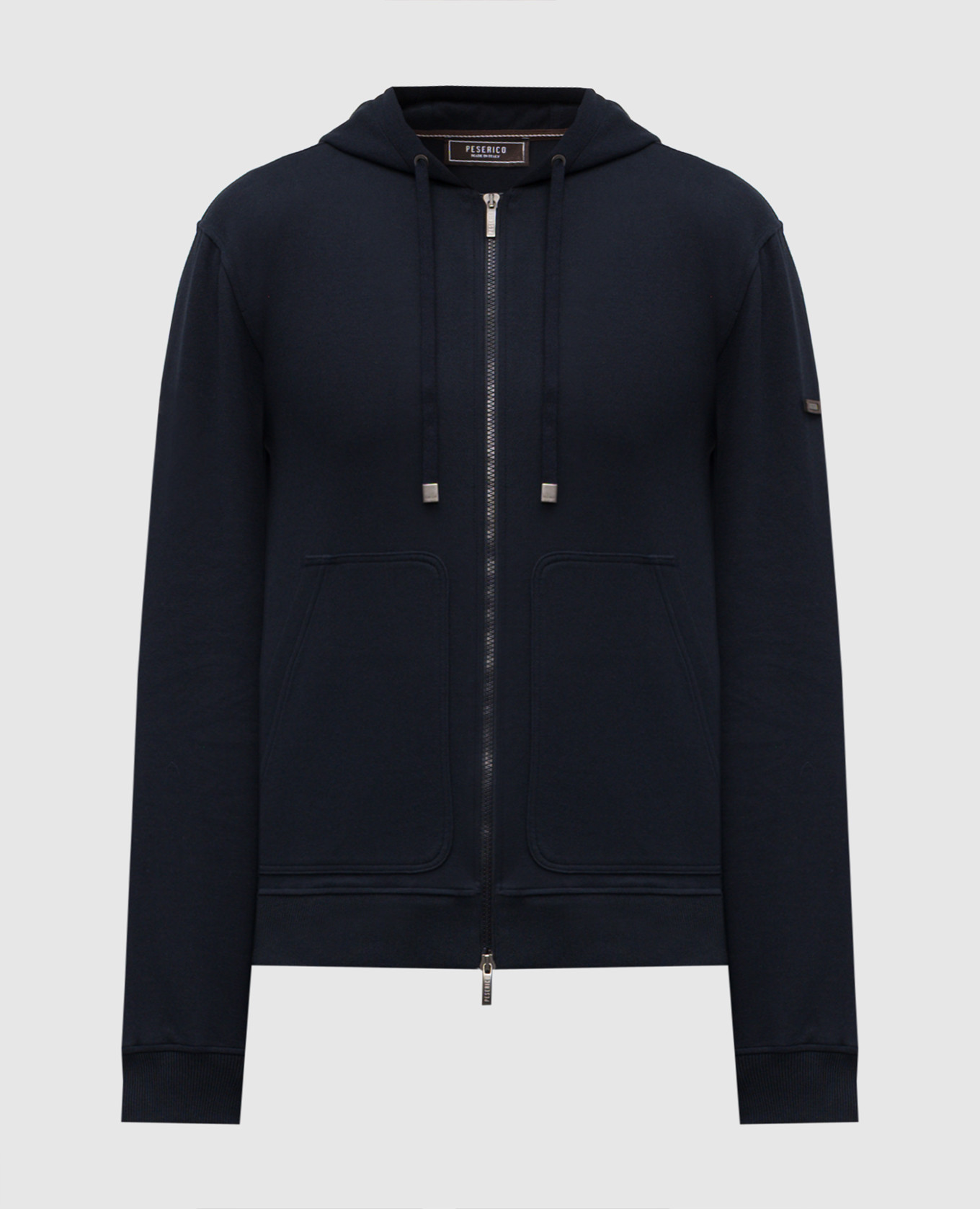 

Blue sports jacket with logo Peserico