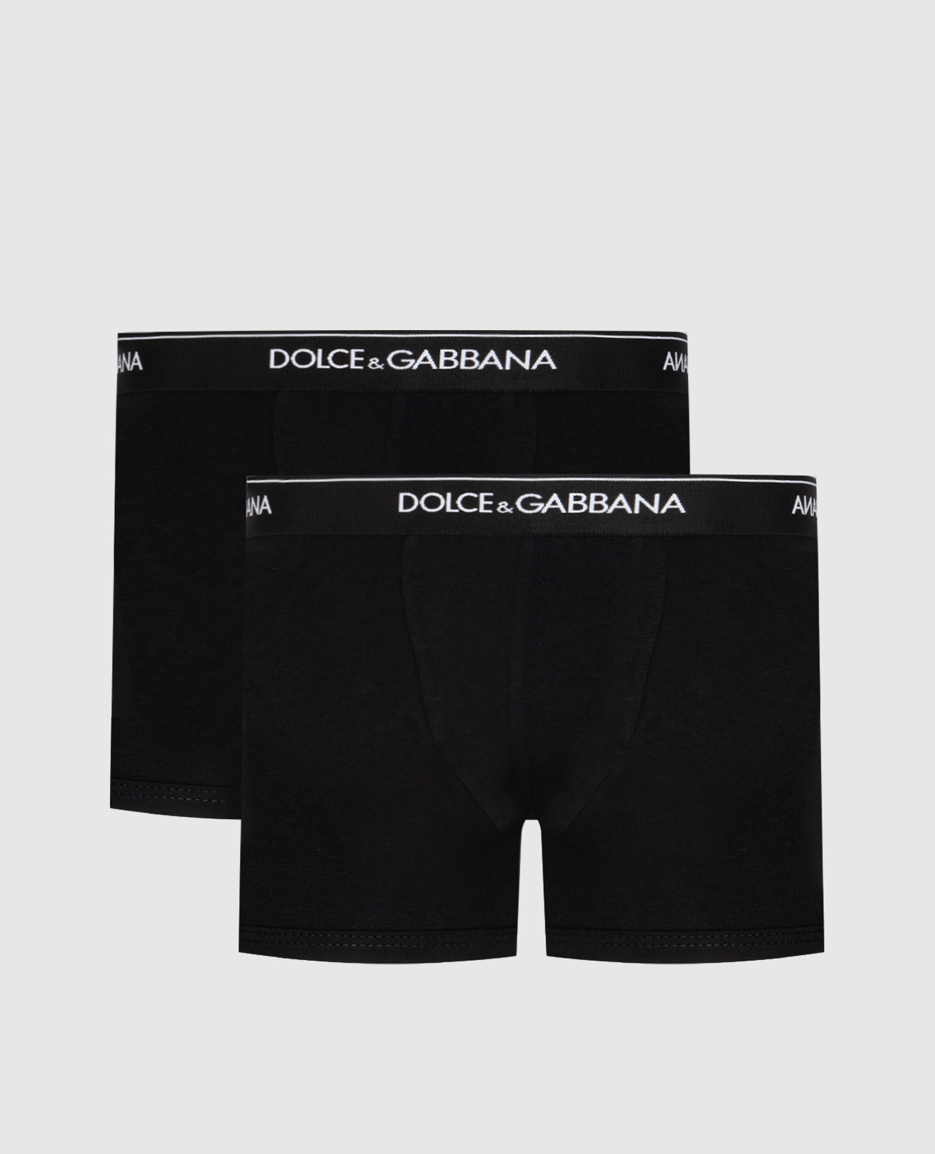 

Set of black boxer briefs with logo Dolce&Gabbana
