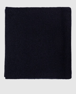 Cashmere&Whiskey Blue cashmere scarf AU1901305341MI