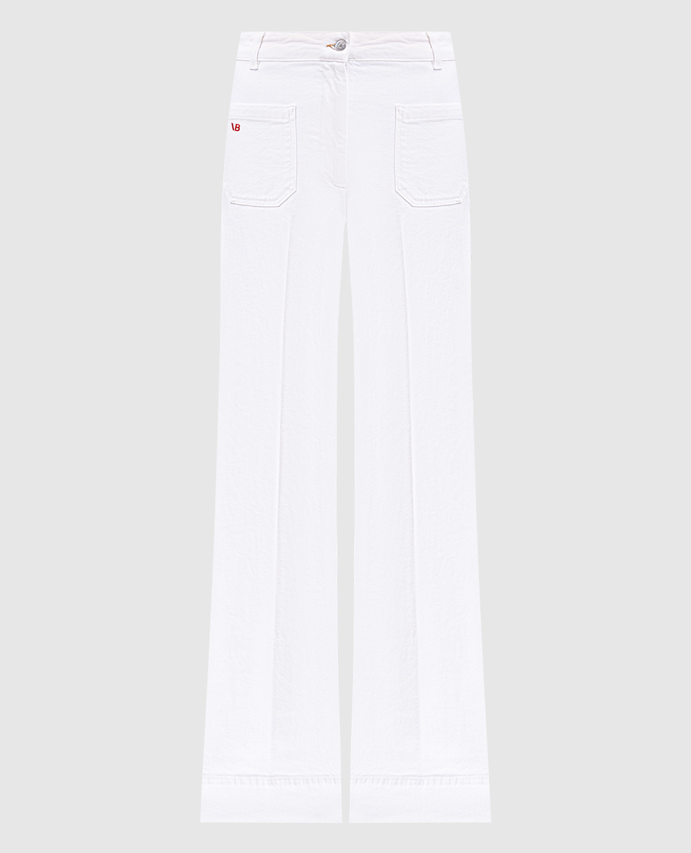 

Alina white flared jeans Victoria Beckham