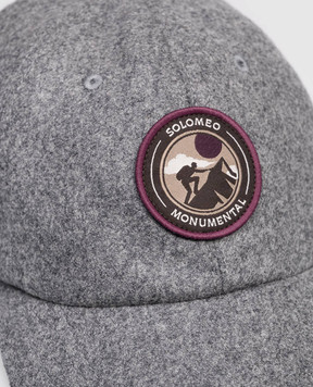 Brunello Cucinelli Children's gray wool cap B038PW330A
