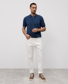 Cashmere&Whiskey Blue polo MB004Z