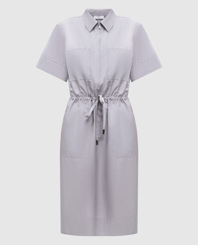 Peserico Gray shirt dress S0211601919