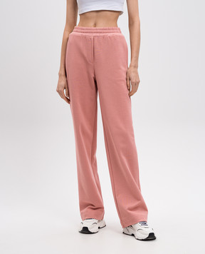 Dolce&Gabbana Pink sweatpants with logo FTC91ZGDCX6