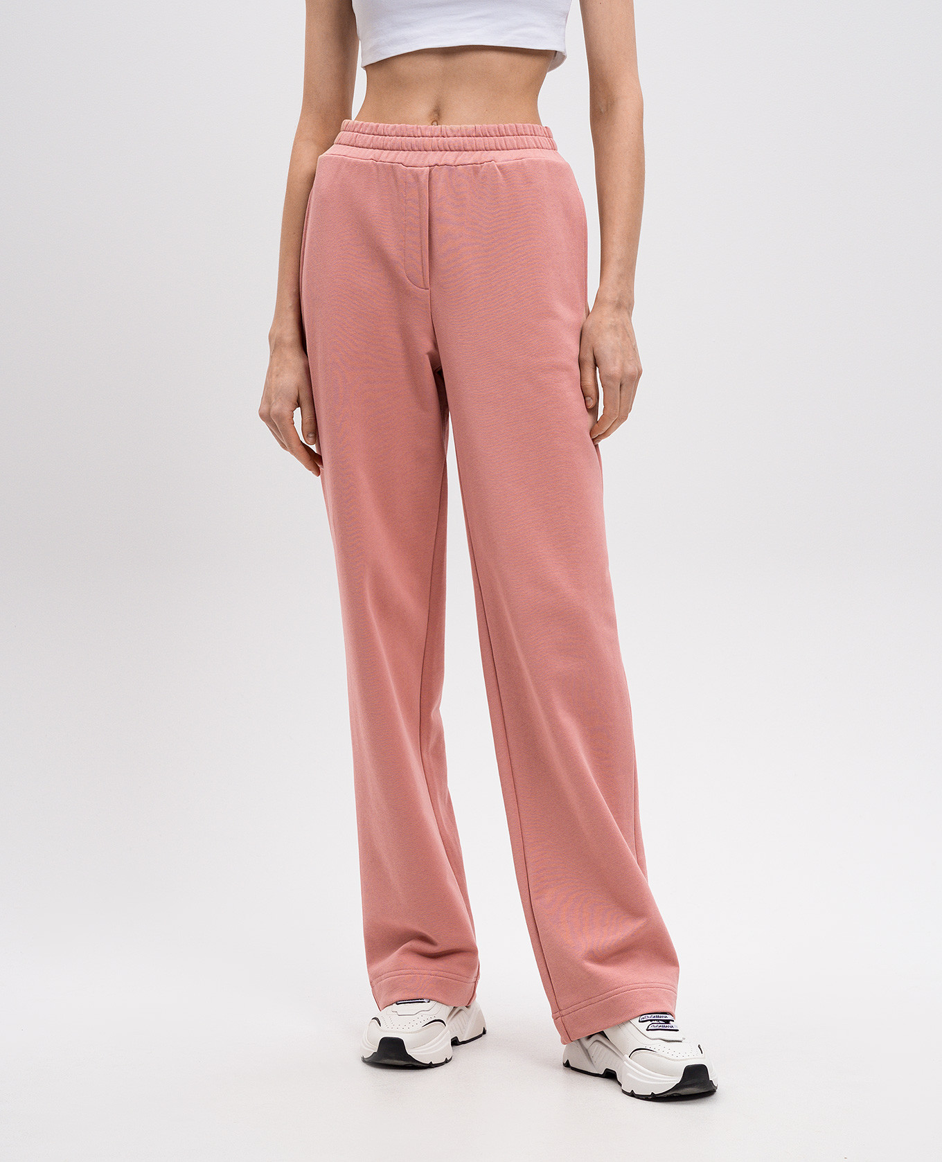 

Pink sweatpants with logo Dolce&Gabbana