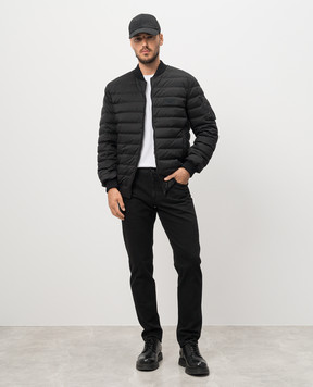 Dolce&Gabbana Black jeans with logo patch GYJCCDG8LQ6