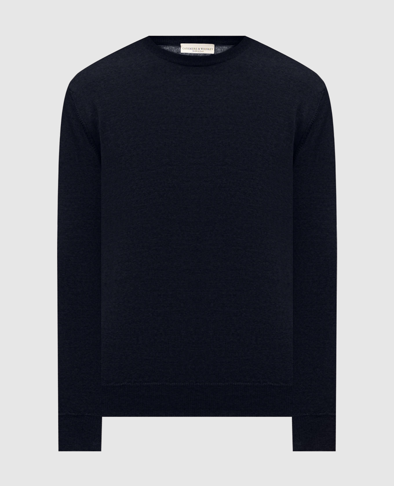 Blue merino wool jumper