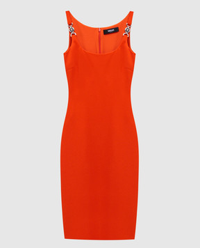 Versace Orange sheath dress 10164101A12825