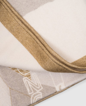 Stefano Ricci Beige Las Vegas cashmere plaid MWA44110LV7521