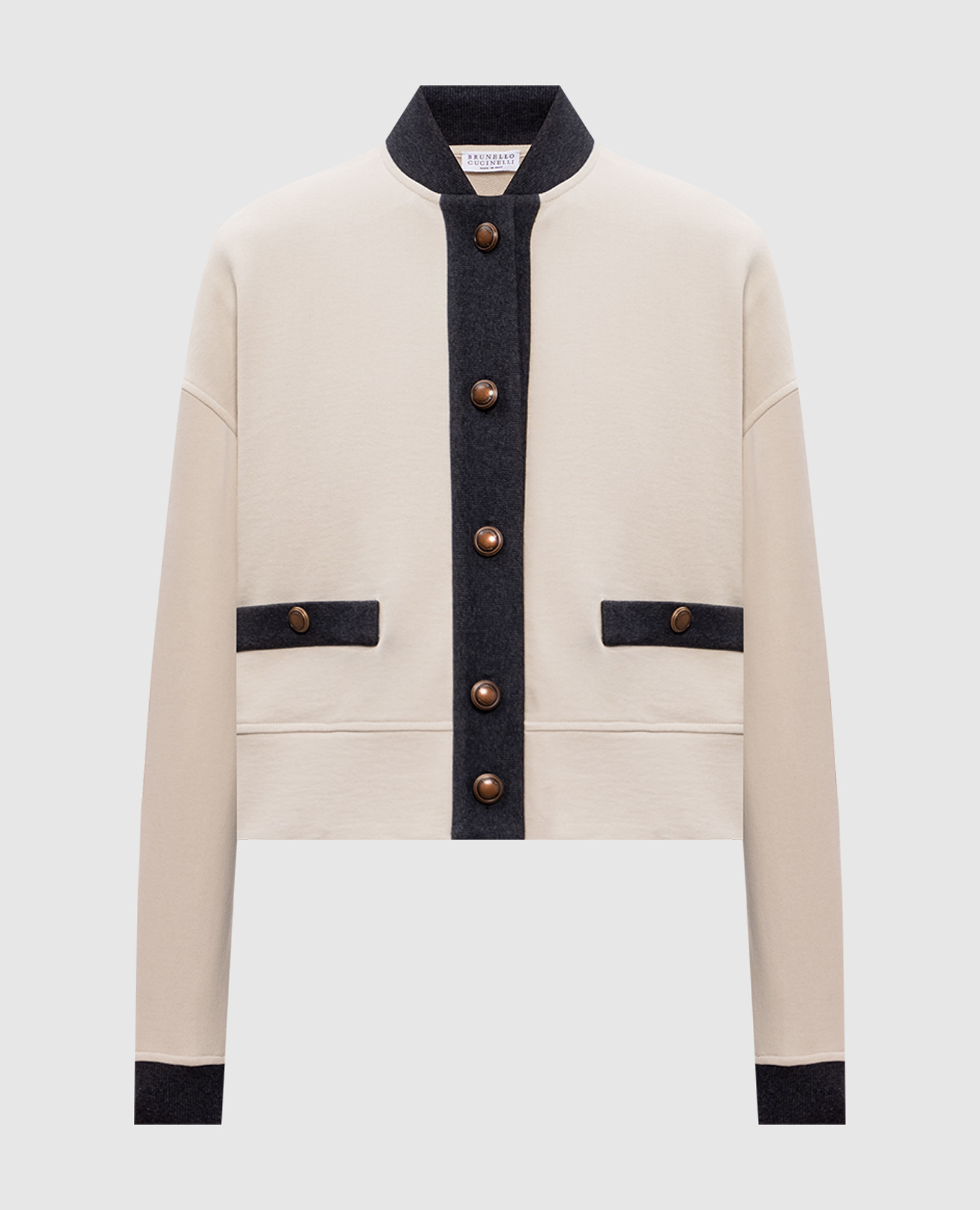 Beige cardigan Brunello Cucinelli