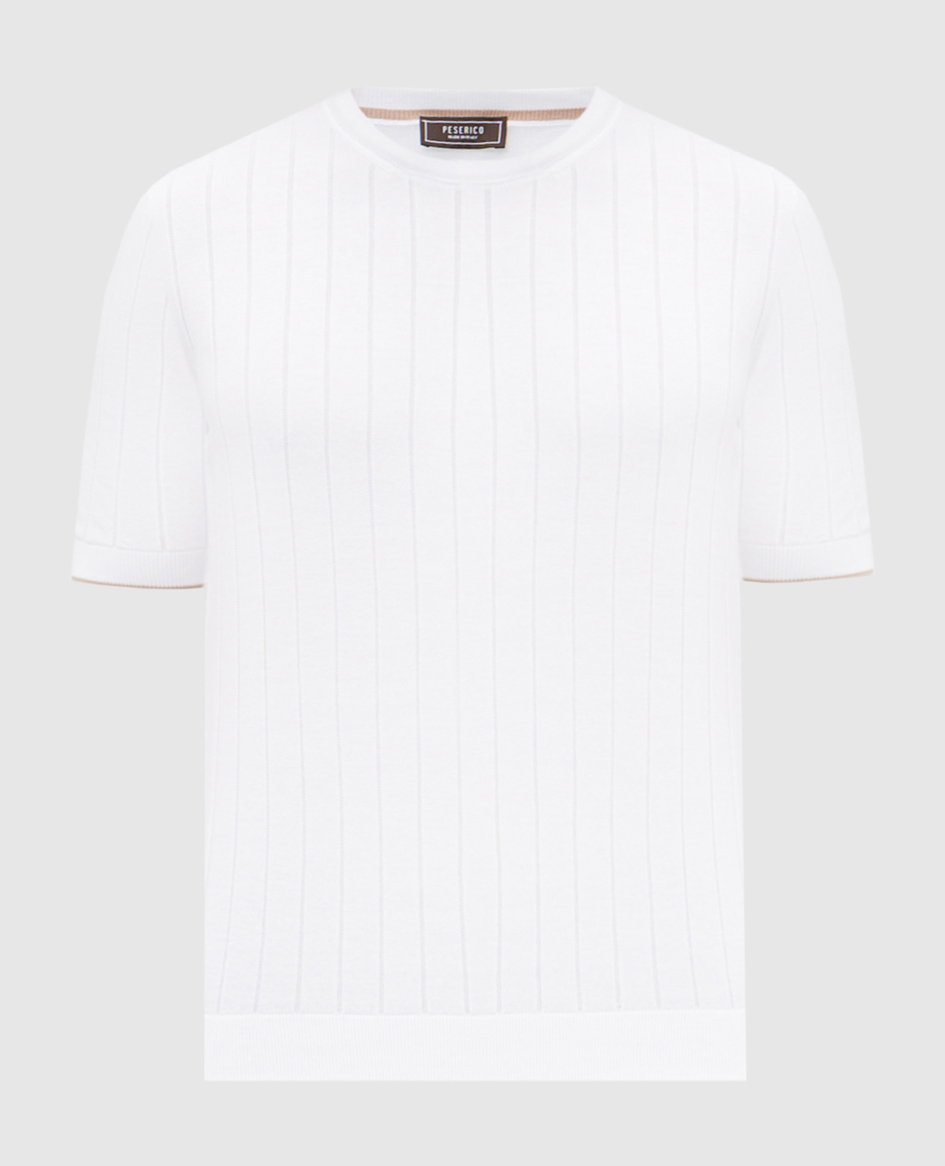 

White striped T-shirt Peserico