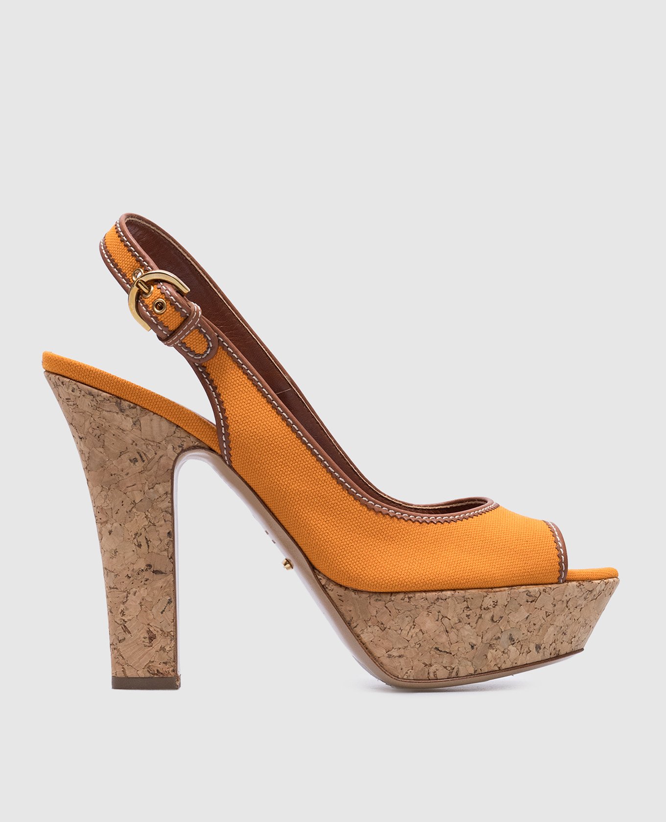 Ieftin Sergio Rossi Orange slingbacks