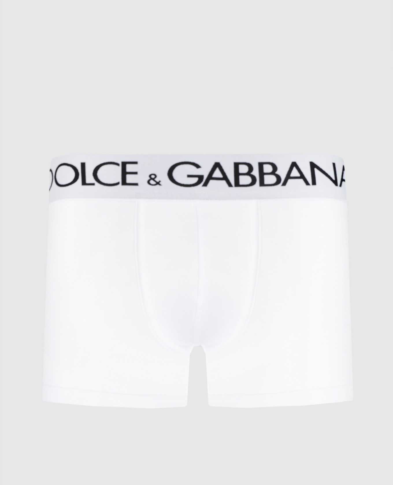 

White boxer briefs with contrasting logo pattern Dolce&Gabbana