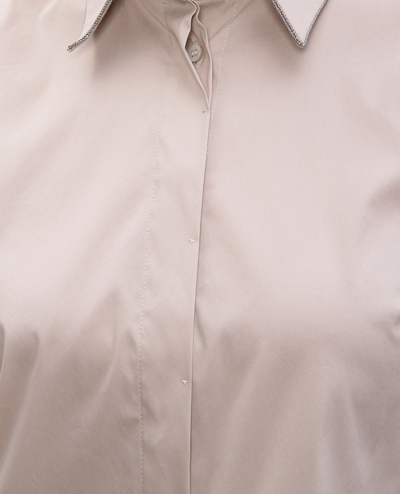 Beige top with monil chain Brunello Cucinelli 5