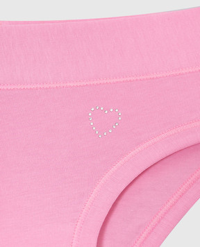RiminiVeste Emy Bimba baby pink panties with crystals B659