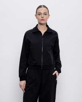 Brunello Cucinelli Black sports jacket with monil chain ML946FB716