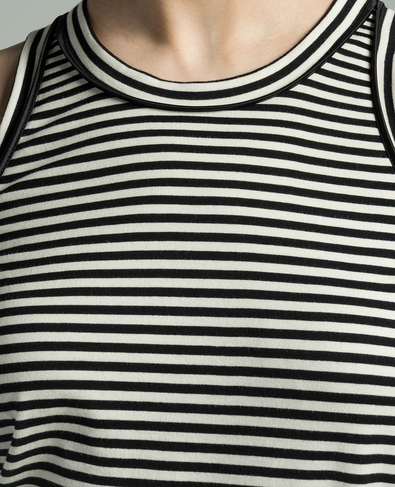 Striped top with monil chain Brunello Cucinelli 5