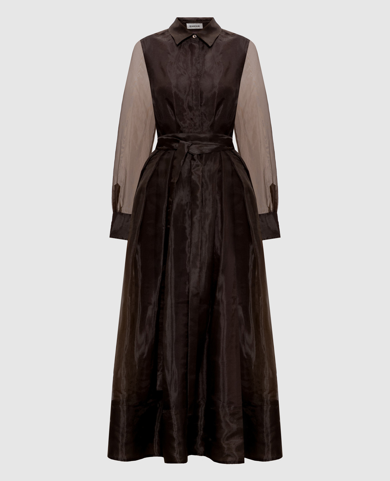 

Brown Montgomery shirt dress Simkhai