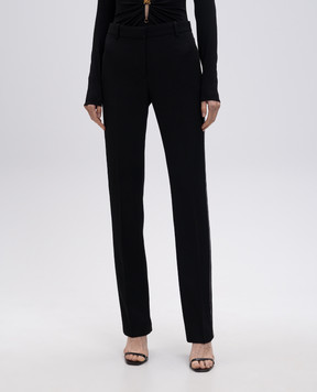 Versace Black wool pants 10201291A14592