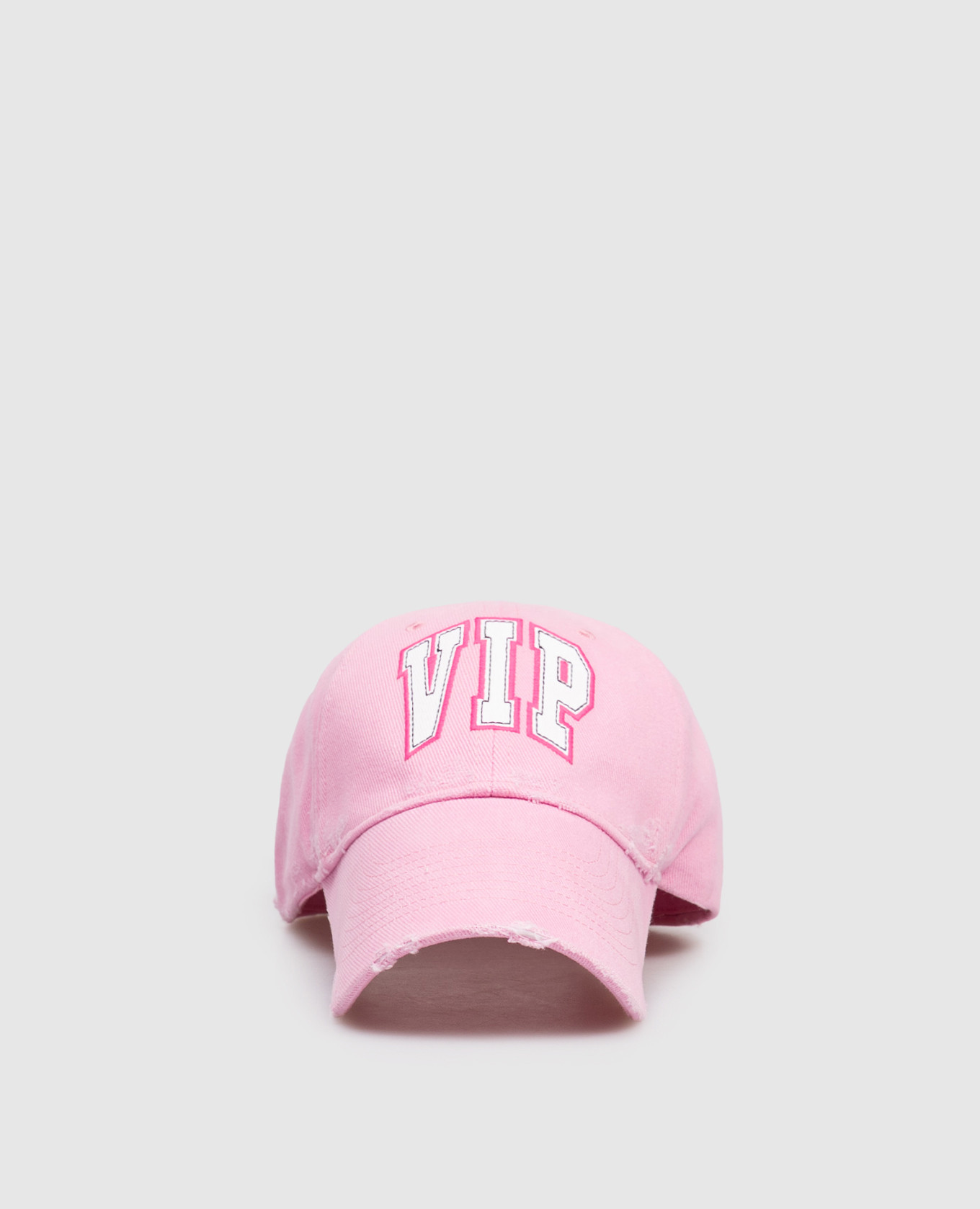 

Pink cap with embroidery Balenciaga