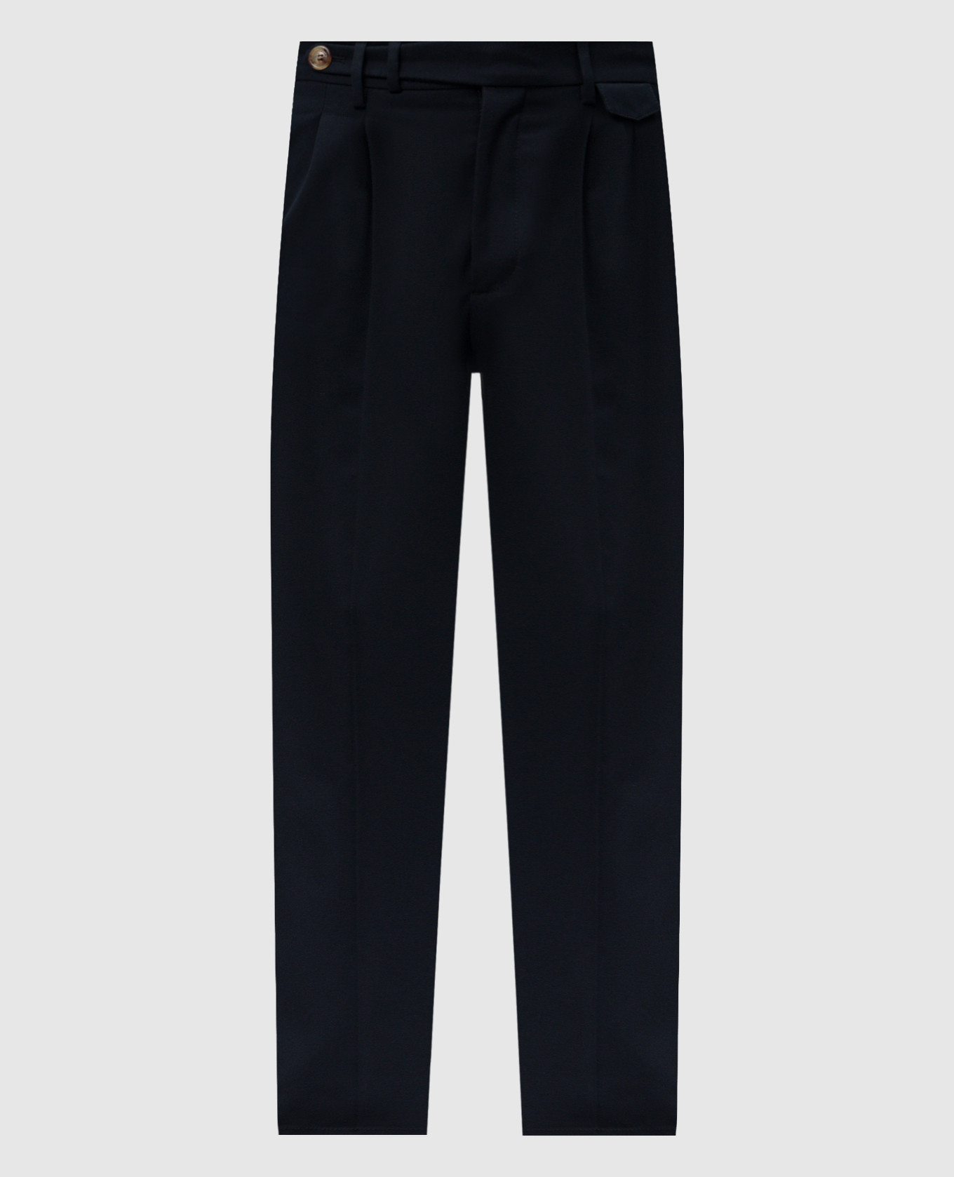 

Blue pants with wool Brunello Cucinelli