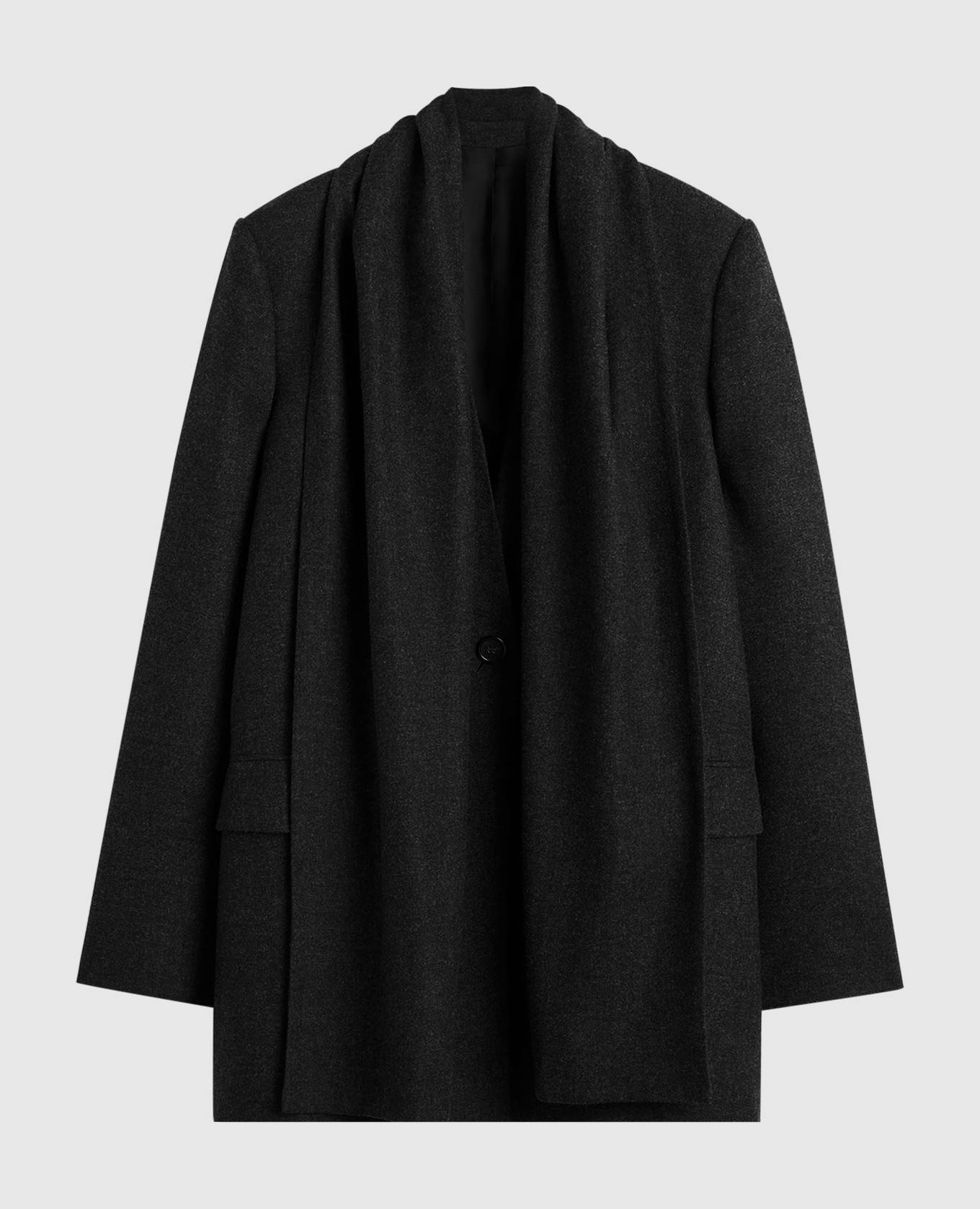 

Gray jacket with wool Toteme, Grey