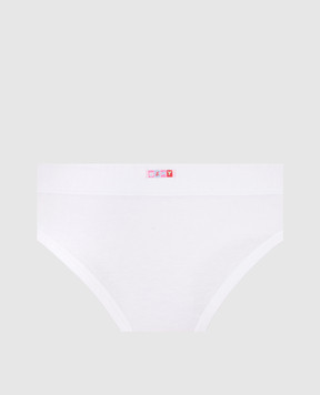 RiminiVeste Emy Bimba children's white panties with crystals B659
