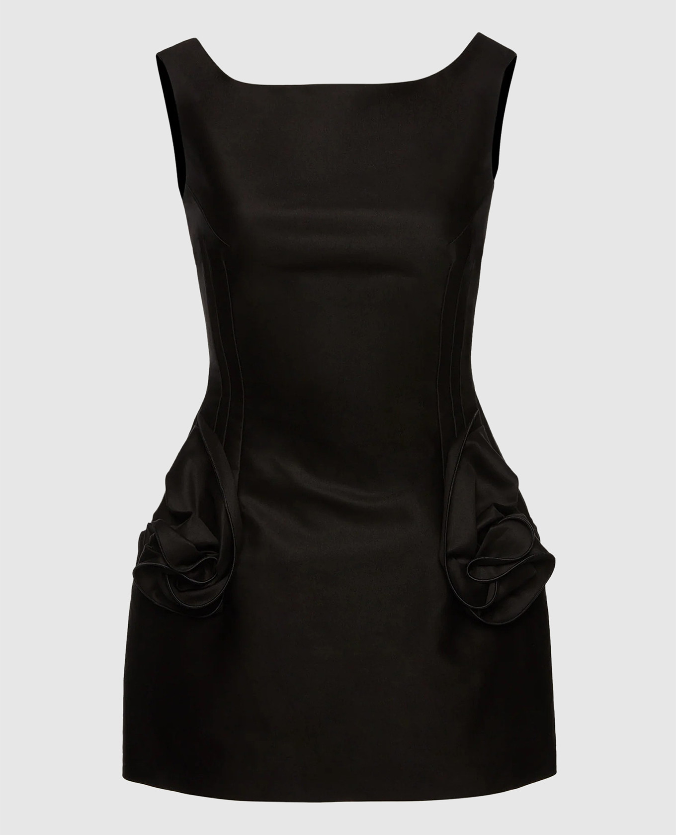 

Black mini dress with applique Magda Butrym