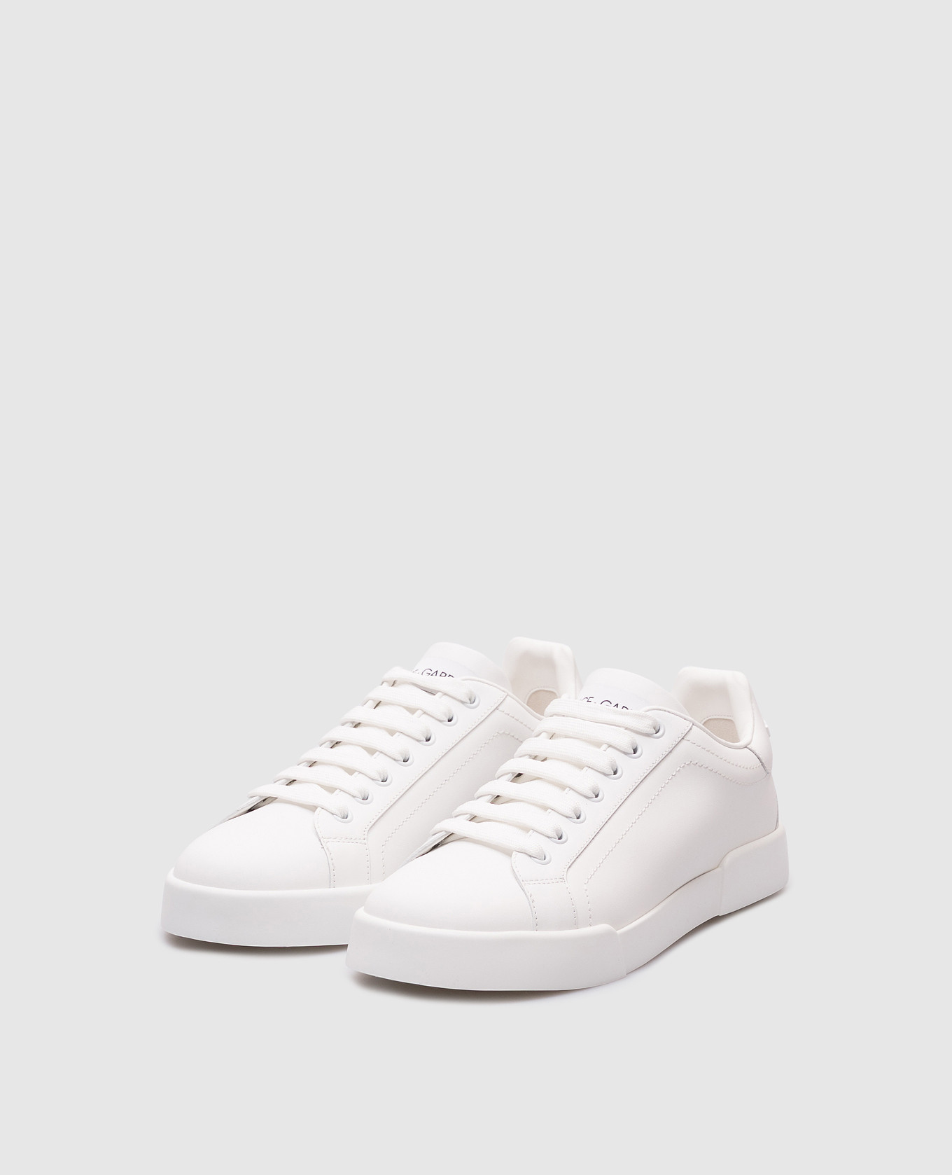 

White leather Portofino sneakers Dolce&Gabbana