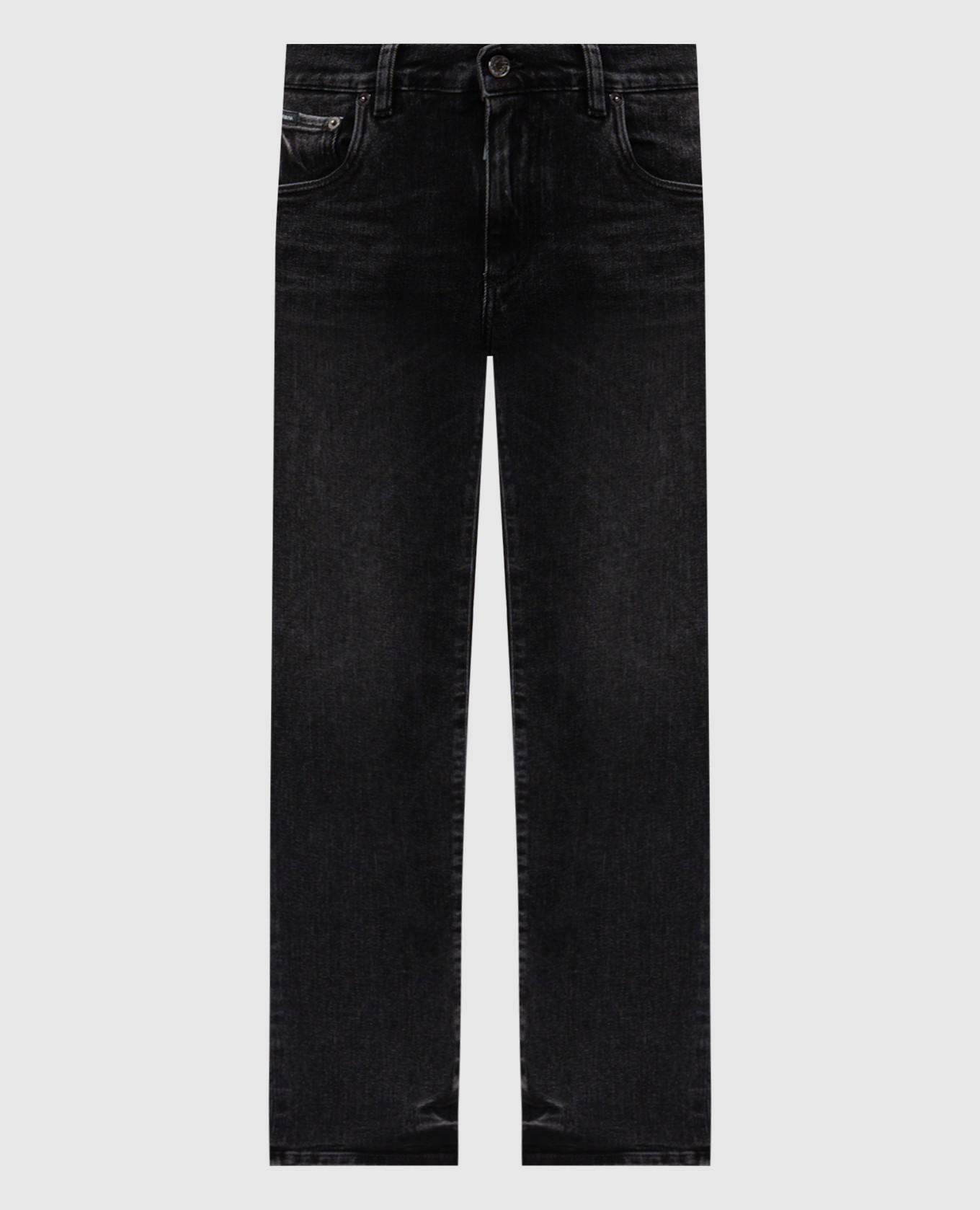 Black jeans with logo patch Dolce&Gabbana