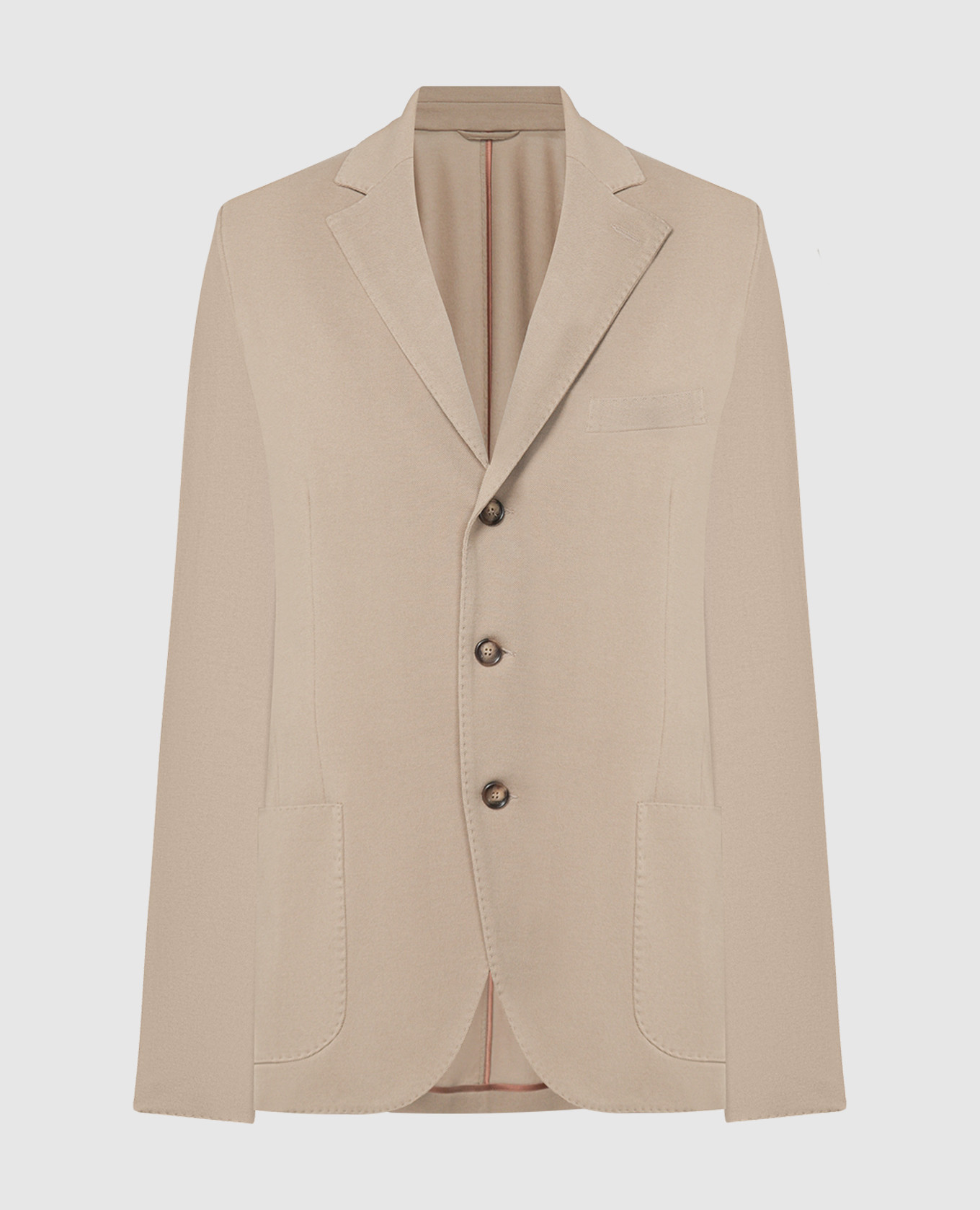 Khaki blazer Enrico Mandelli
