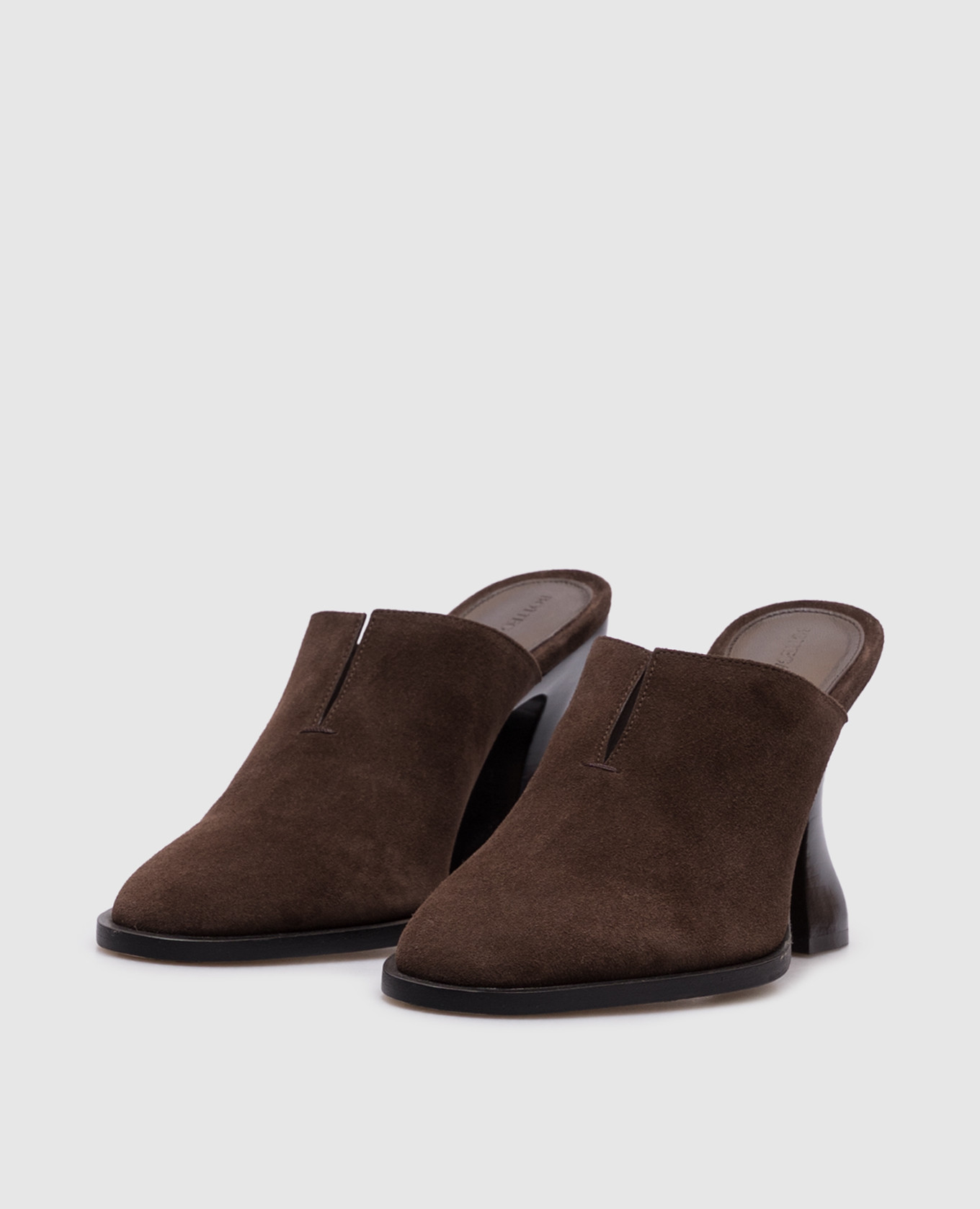 

Brown suede Cha-Cha mules Bottega Veneta