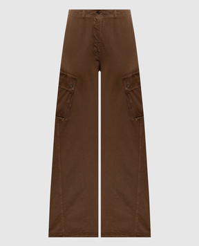 Max Mara Weekend ELVY brown cargo pants ELVY