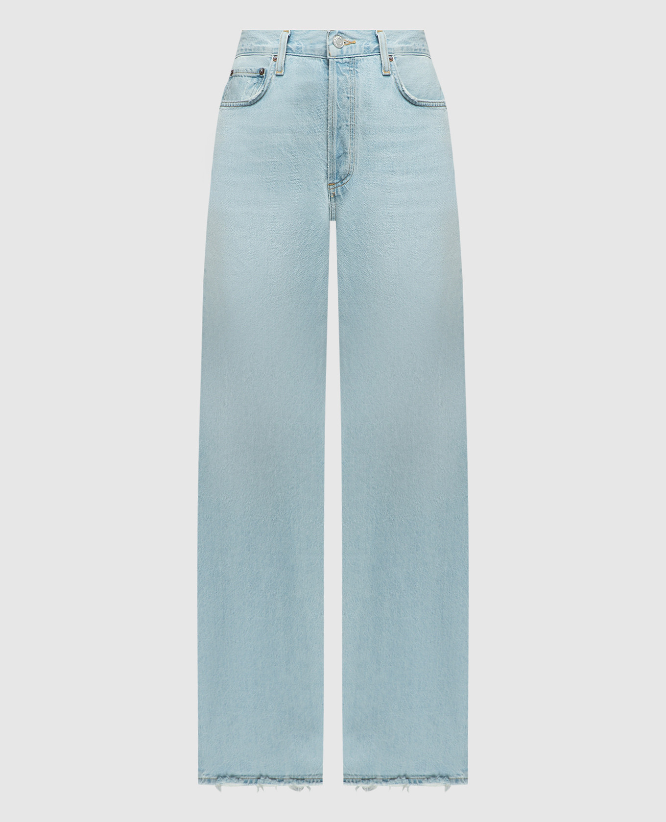 Blue jeans with a distressed effect AGOLDE