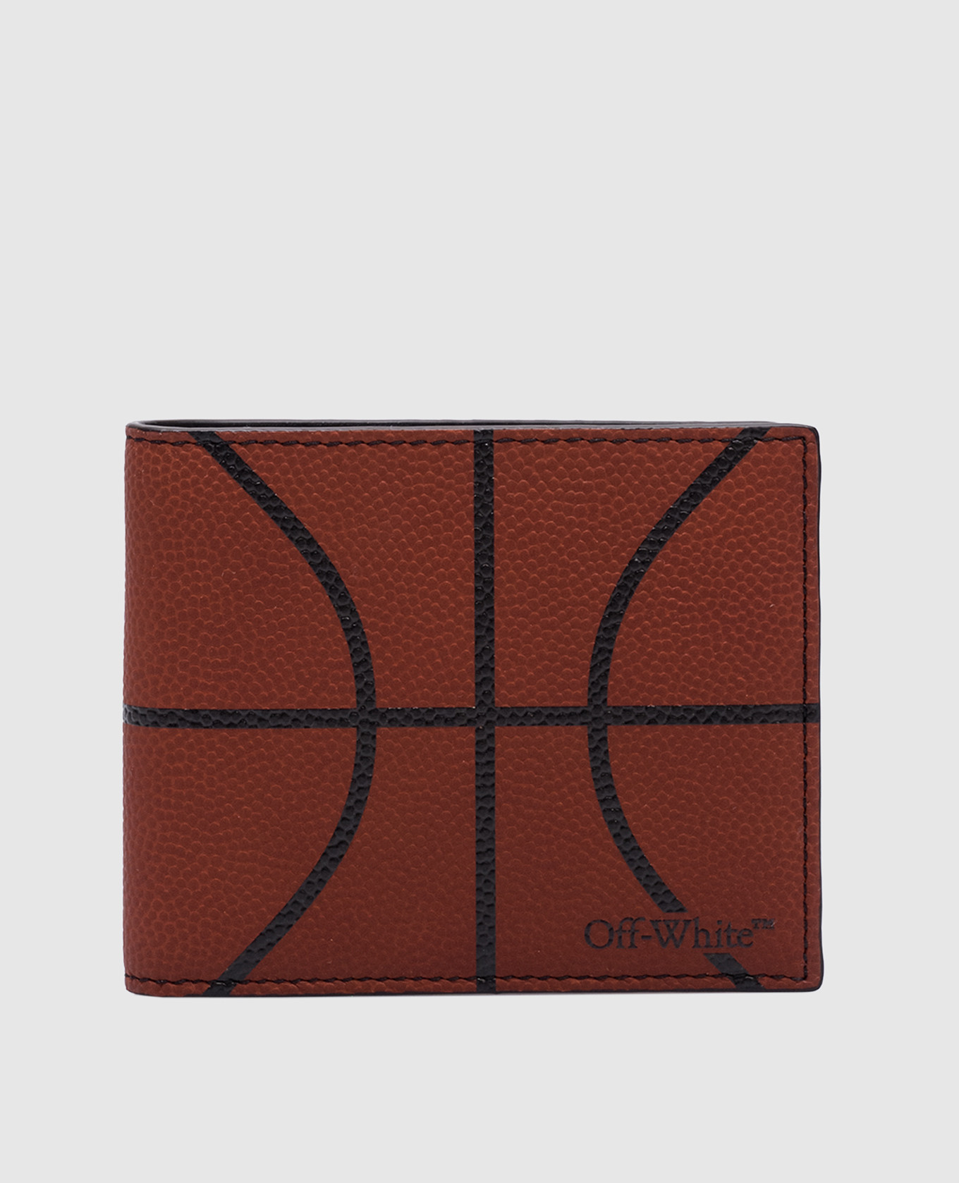 

Basket Bifold orange purse Off-White