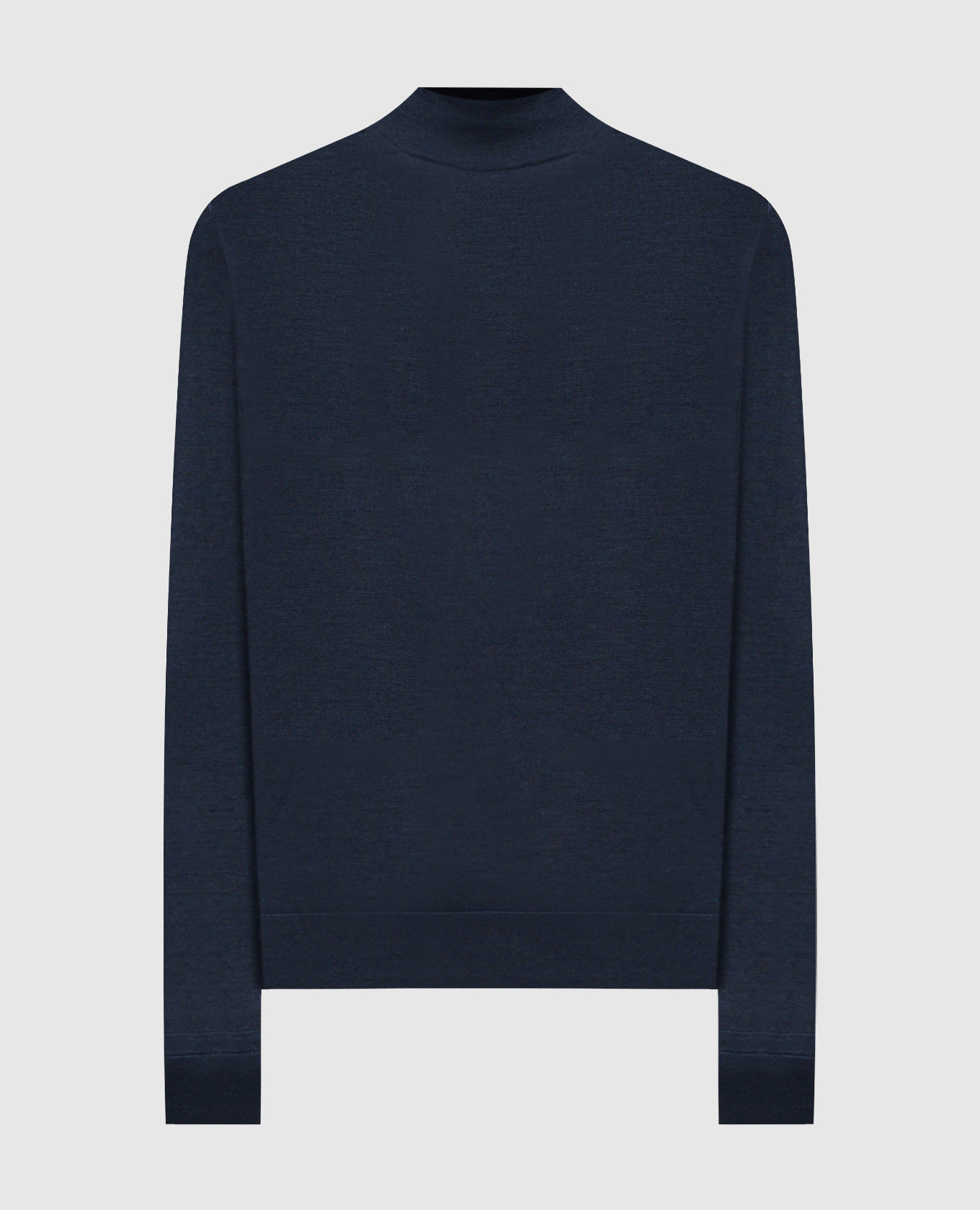 Blue wool golf ISAIA