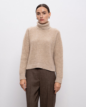 Peserico Beige alpaca wool sweater S99413F059252B