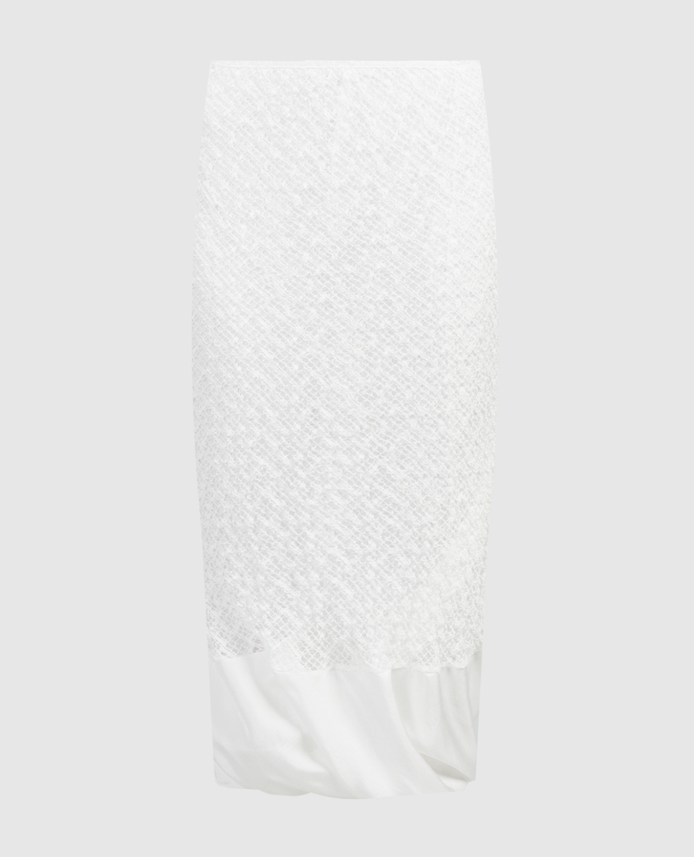 

White openwork skirt Jil Sander