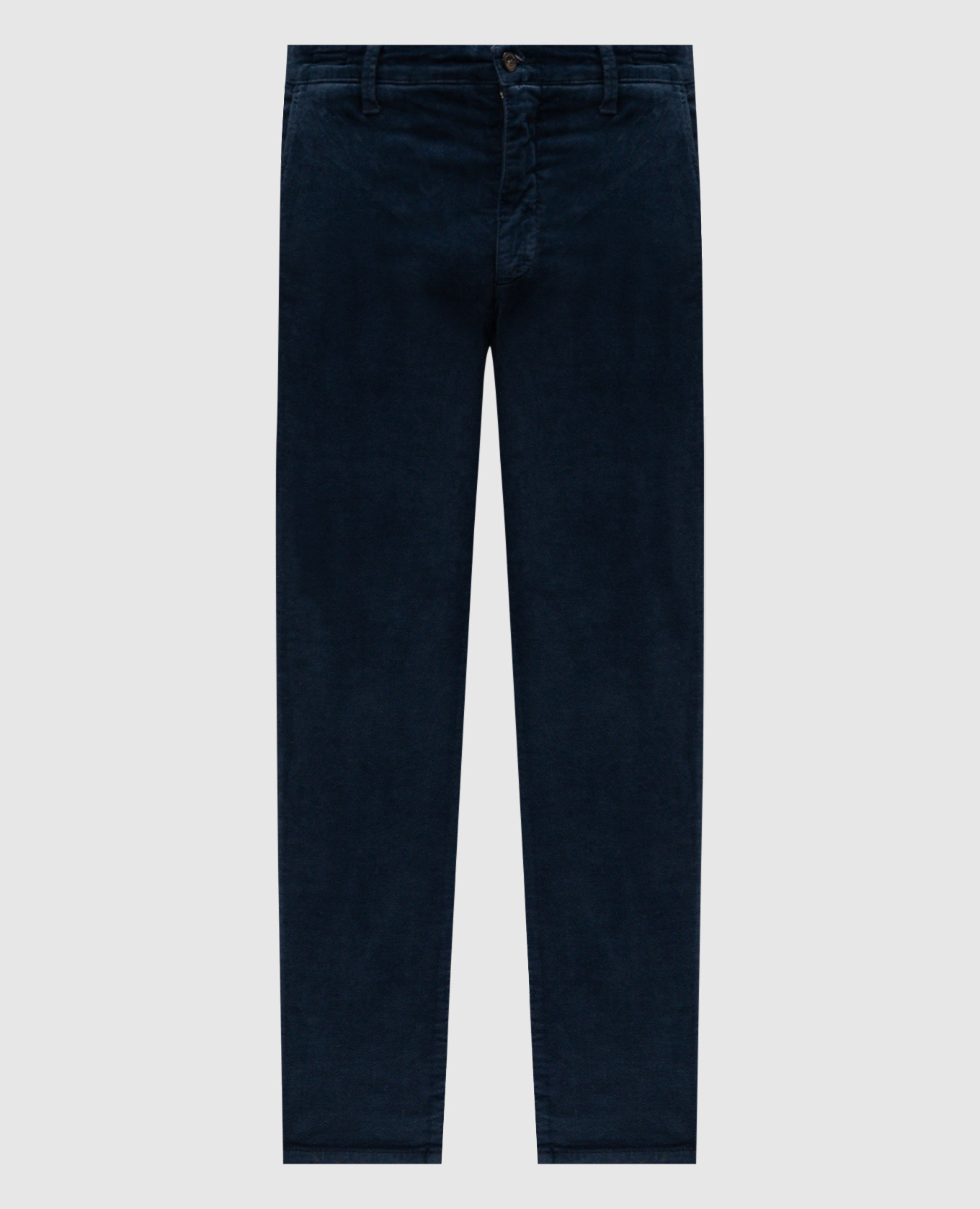 Blue velvet pants Four.Ten