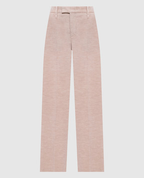 Brunello Cucinelli Pink corduroy pants MP576P8699