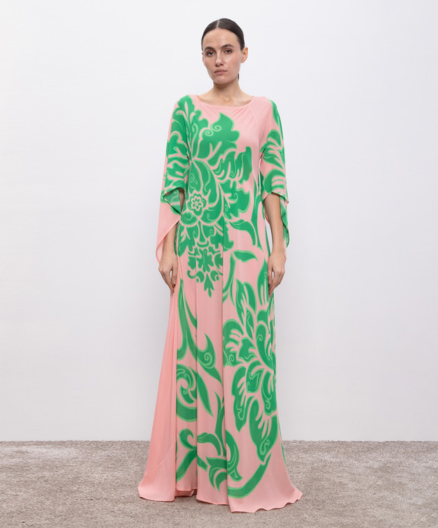Etro - Pink floral print maxi dress WRPA0025AK756 - shop with European  delivery at Symbol