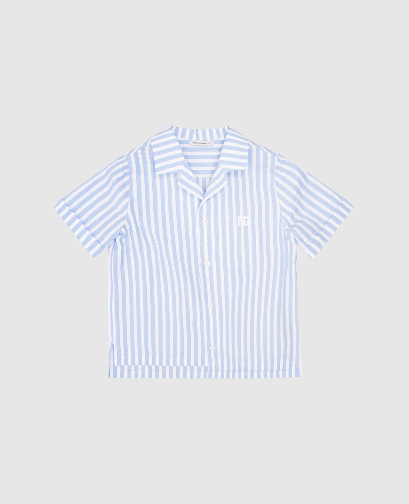 

Children's blue striped shirt Dolce&Gabbana, Light blue