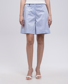 Peserico Blue shorts with lapels P0464001979