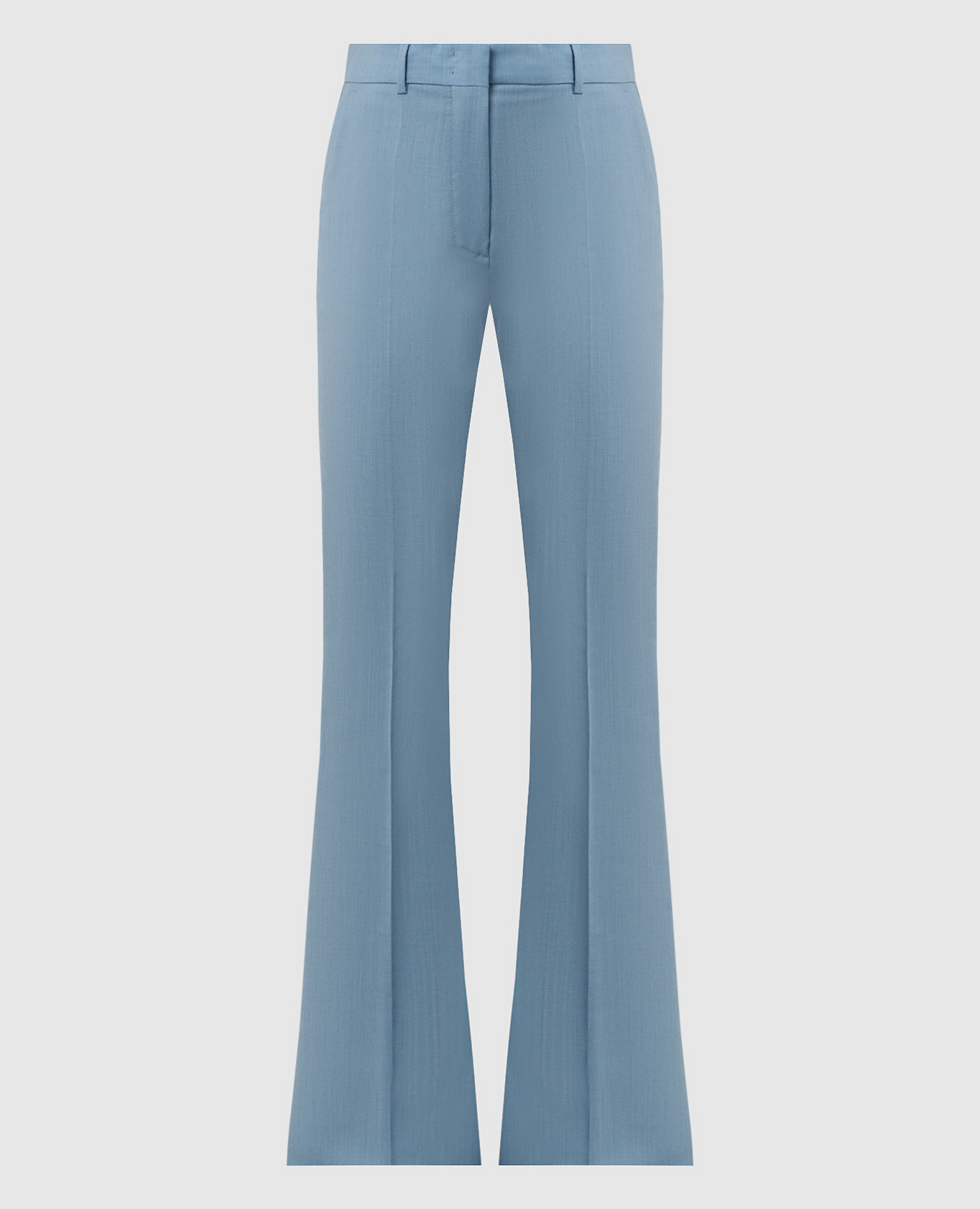 

AEROSO blue flared pants with wool Max Mara Sportmax, Light blue