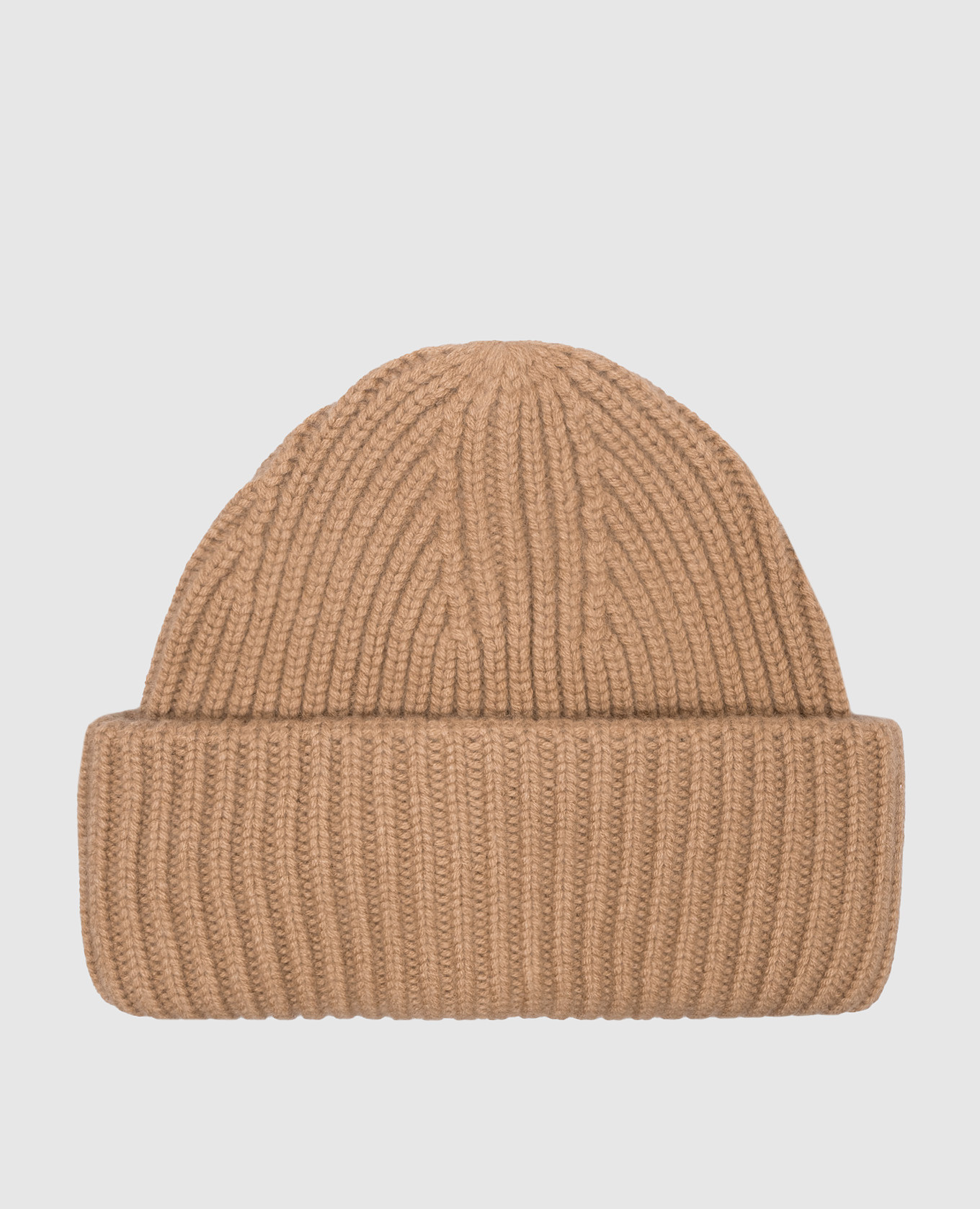 

Brown cashmere hat Yves Salomon